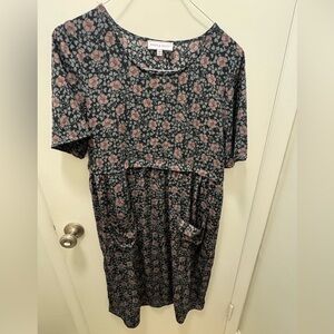 Piper & Scoot Floral Dress Nursing Friendly